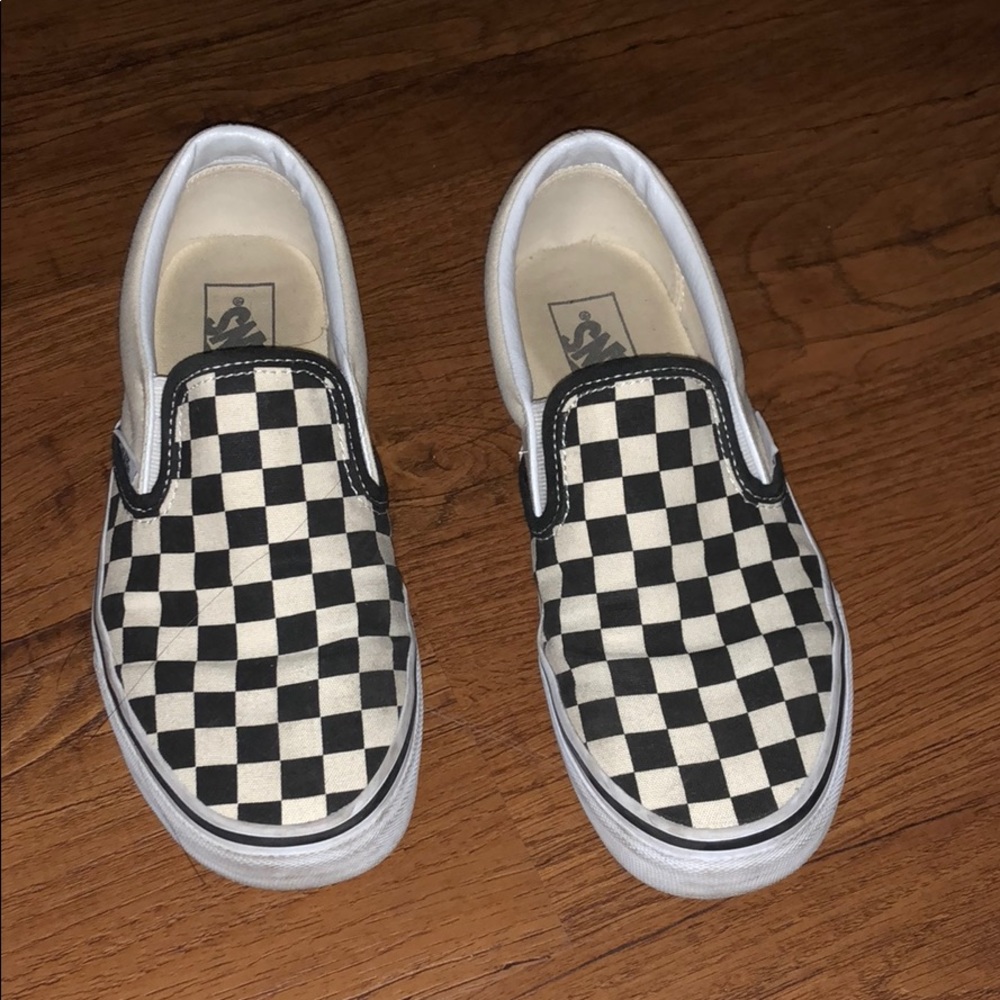 Checkered Vans